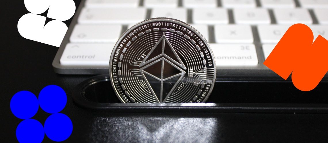 Ethereum coin.